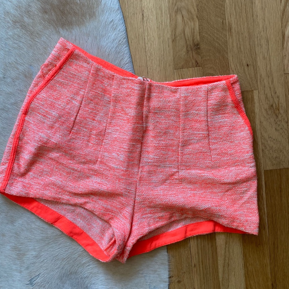 H&M High Waist Coral Women's Shorts